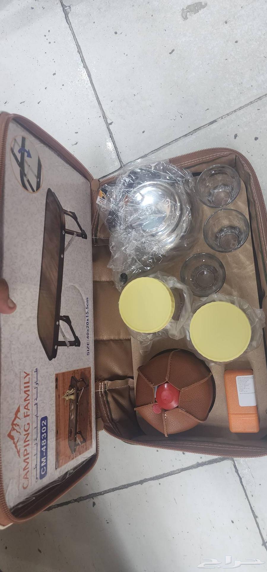 عزبة شاي قاعدة خشب خاص (عرض خاص)64584178098050114