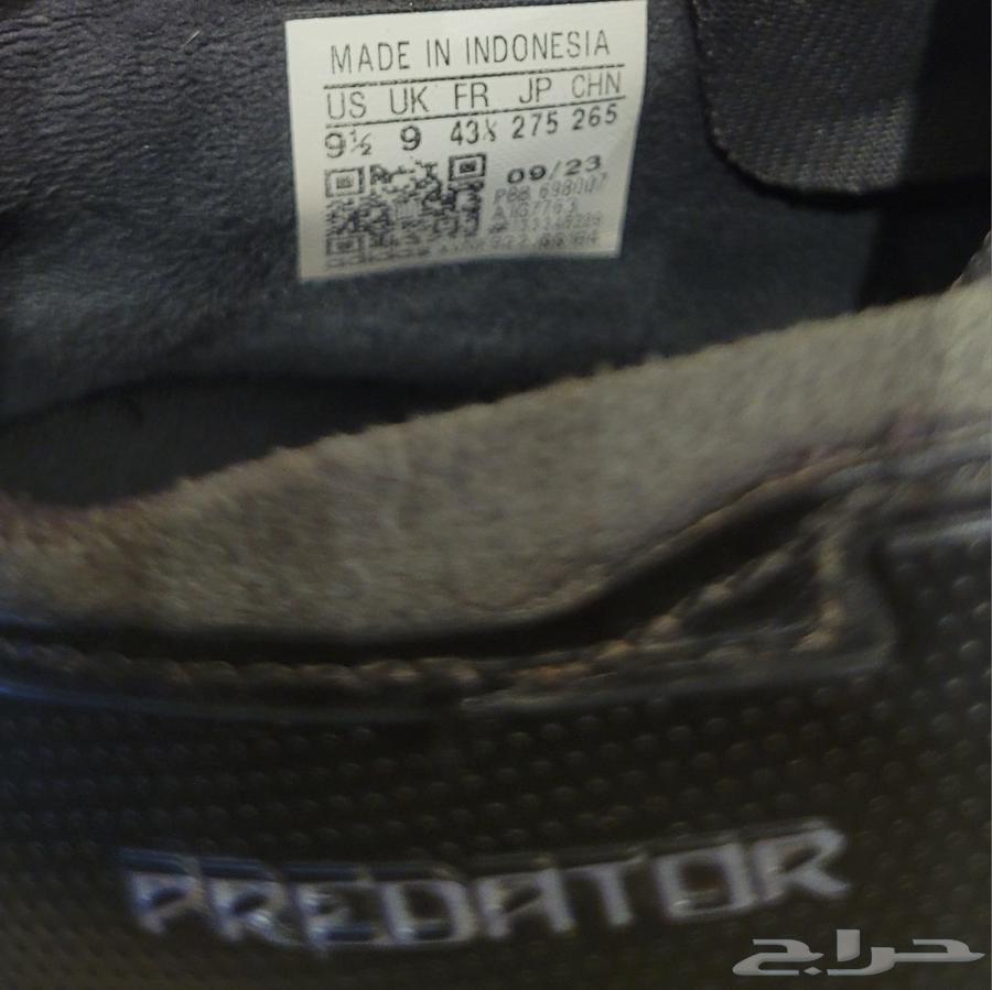 كنادر كورة اديداس اصلي مقاس 43 وثلث64585581006337111