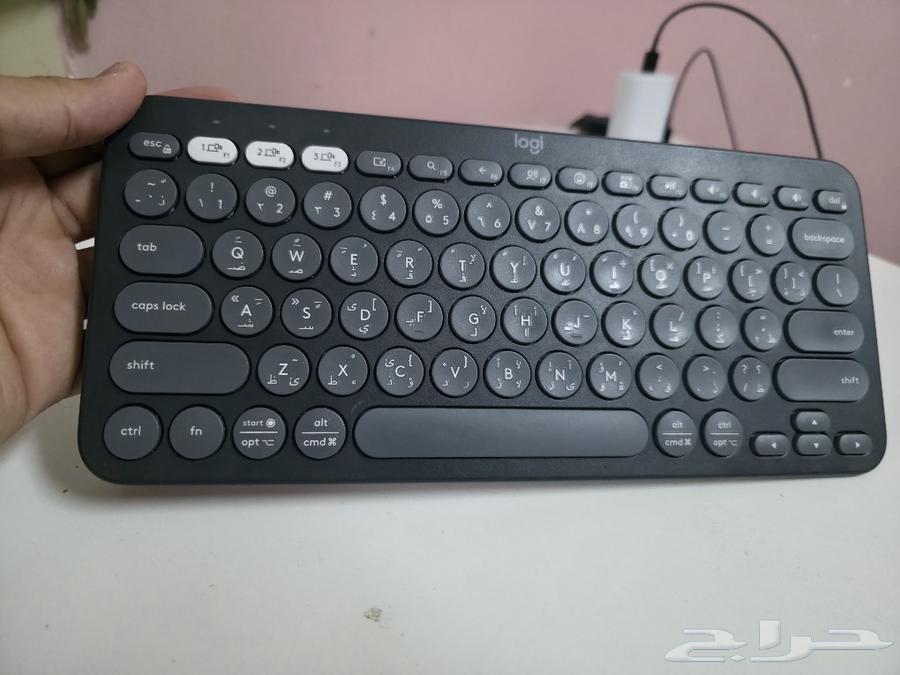 ماوس وكيبورد لوجيتيك بلوتوث نظيفه ومافيها مشاكل64590359615363114