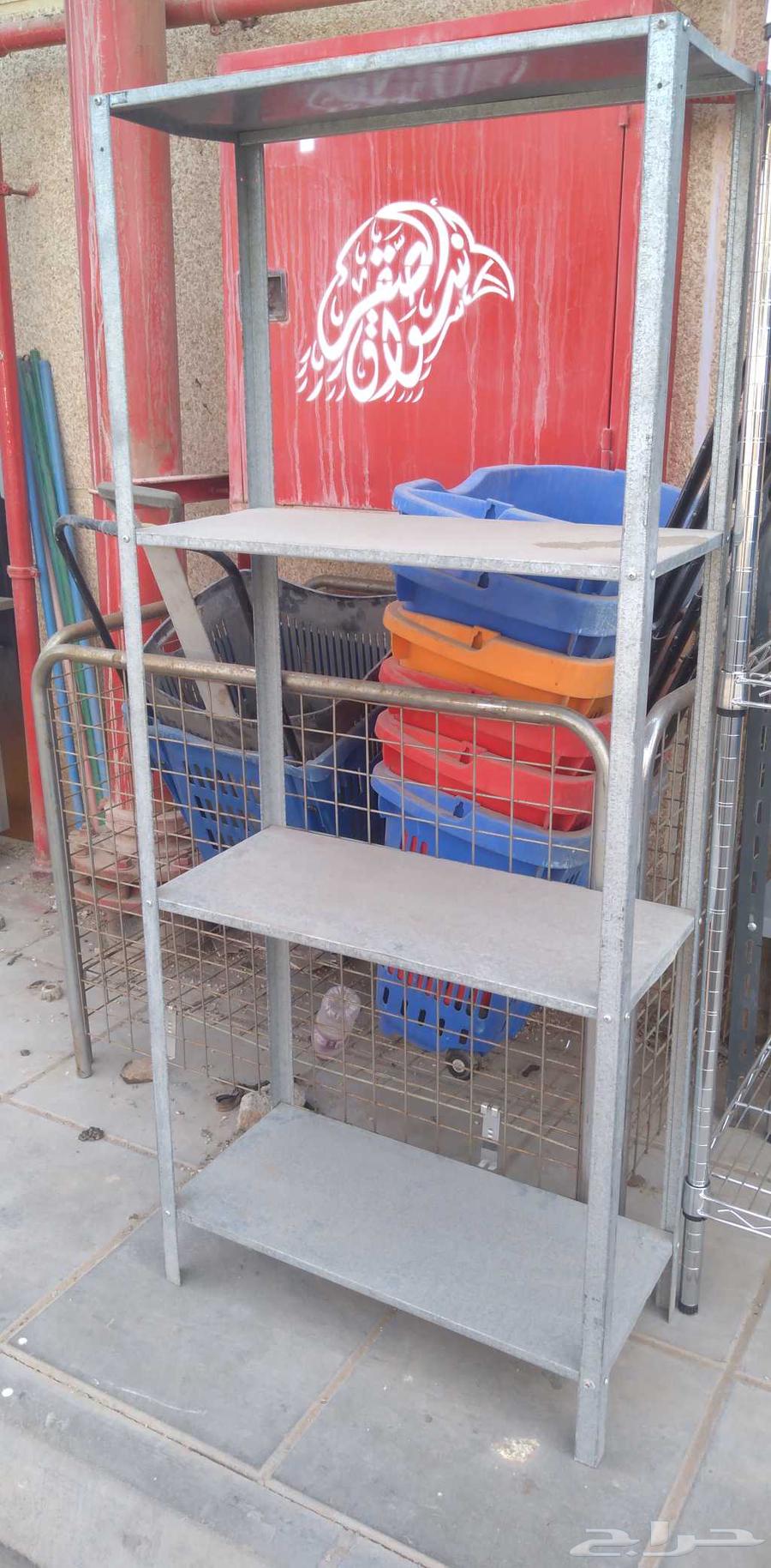 جميع الرفوف والعلب والطبليات والسلال مستخدم وجديد64592323090819114