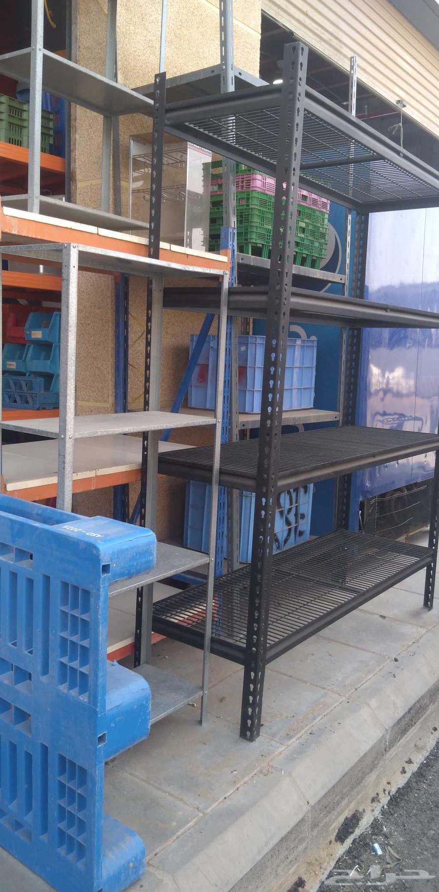 جميع الرفوف والعلب والطبليات والسلال مستخدم وجديد64592323090819110