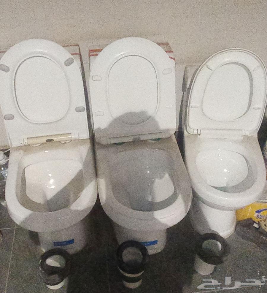 مرحاض افرنجي مستعمل للبيع واحد فيه كسر بسيط والباقي سليمه64588669164675112