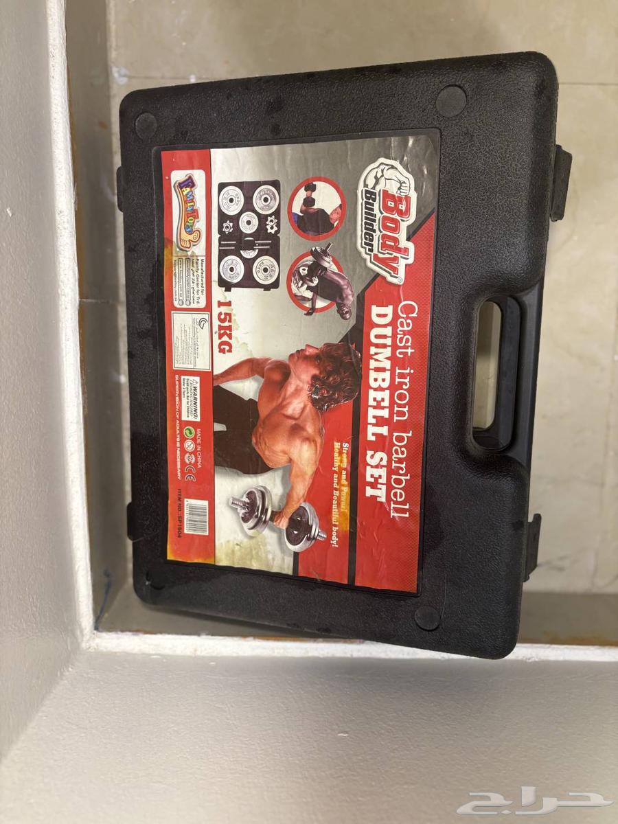 حزمة اوزان قابلة للتعديل وزن 15كيلو64592564867074110