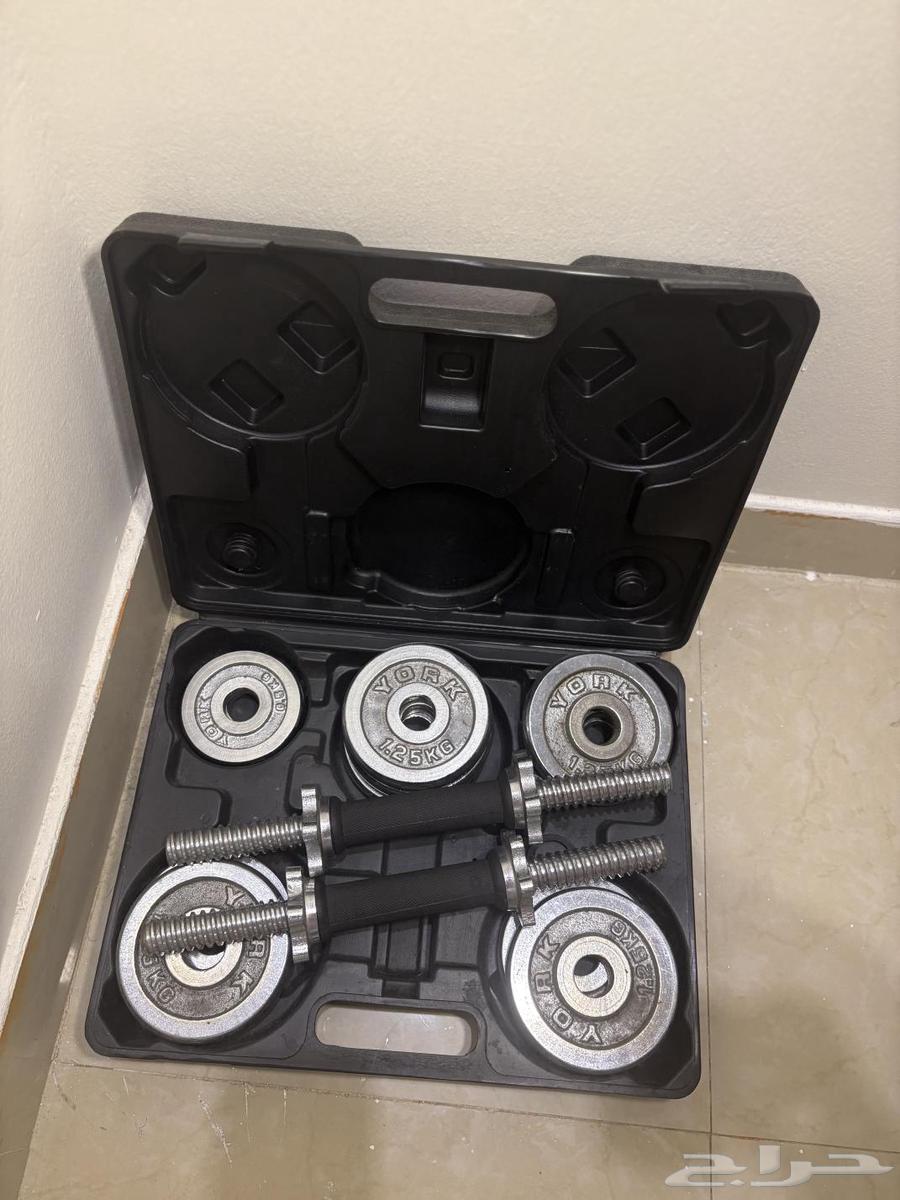 حزمة اوزان قابلة للتعديل وزن 15كيلو64592564867074111