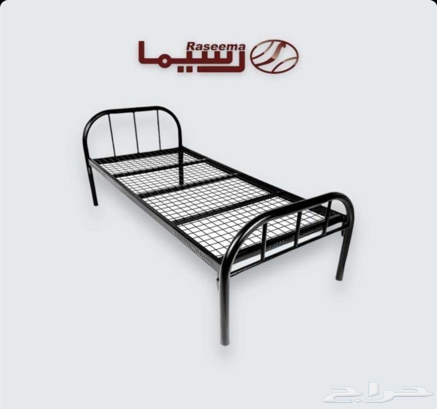 سرير حديد ماركه رسيما شبه جديده64593362288898110