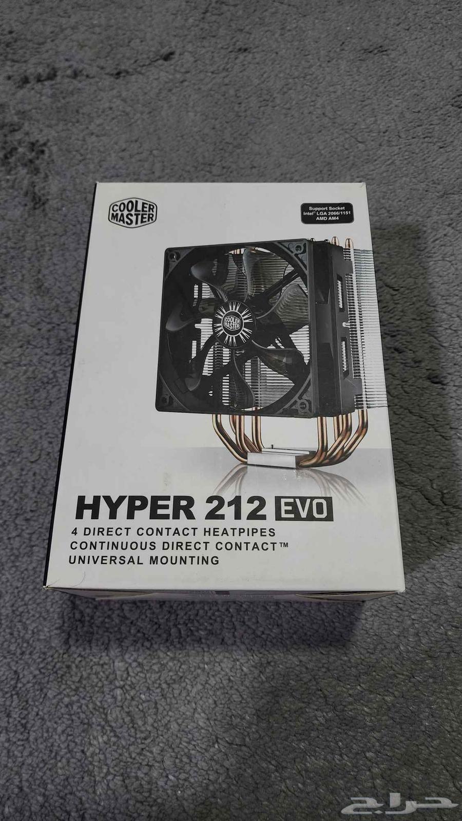 مبرد معالج Hyper 212 EVO مستخدم نظيف64595635682433110