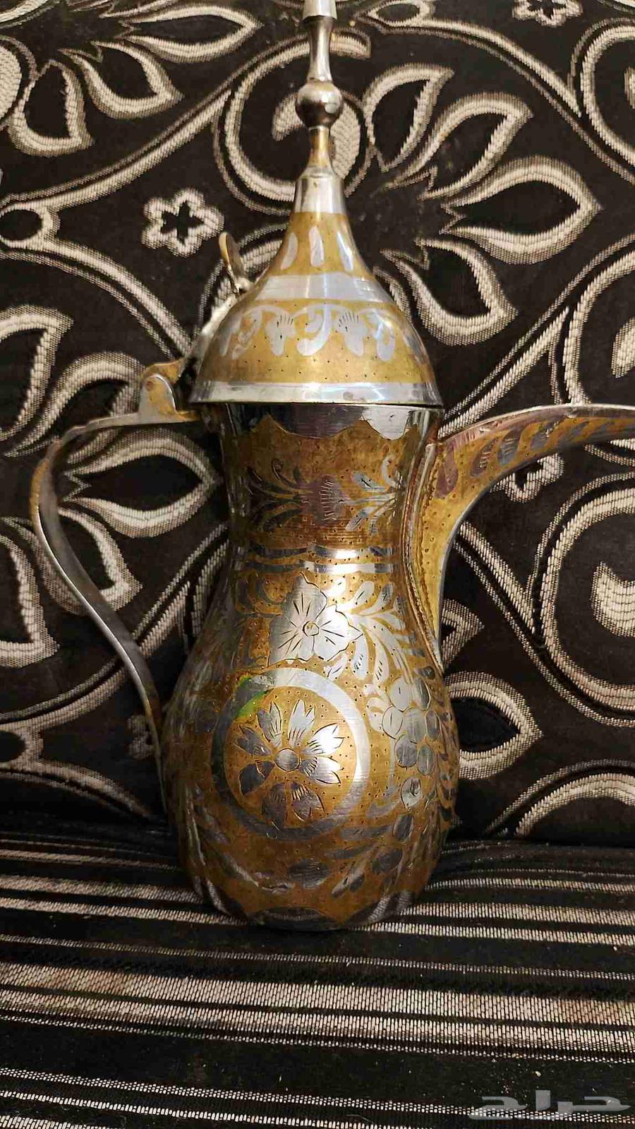 دلة واجد أصلية قديمة نادرة   معدن أصلي64591238150019112