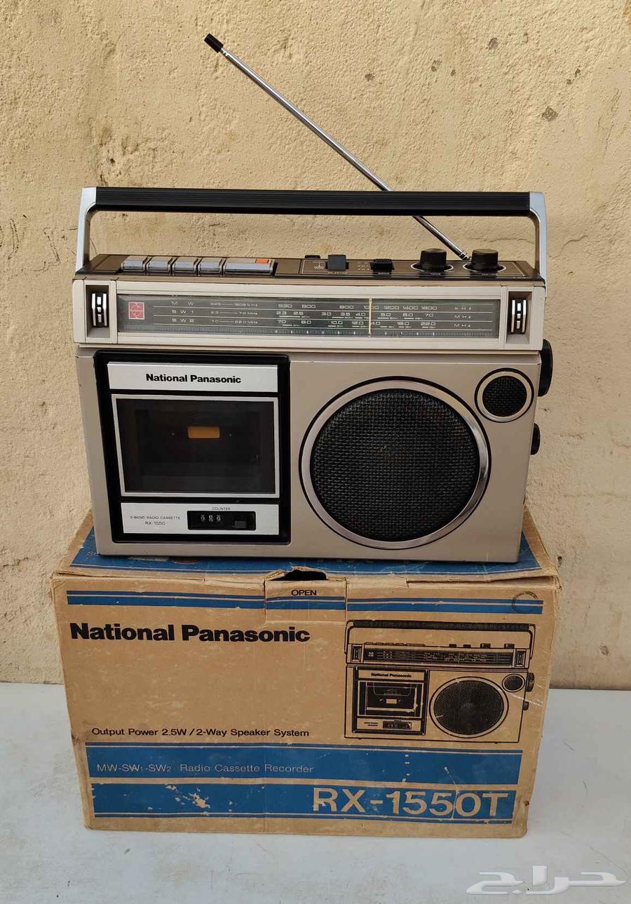 مسجل كاسيت وراديو ناشيونال باناسونيك ياباني قديم ونادر64589715277186112