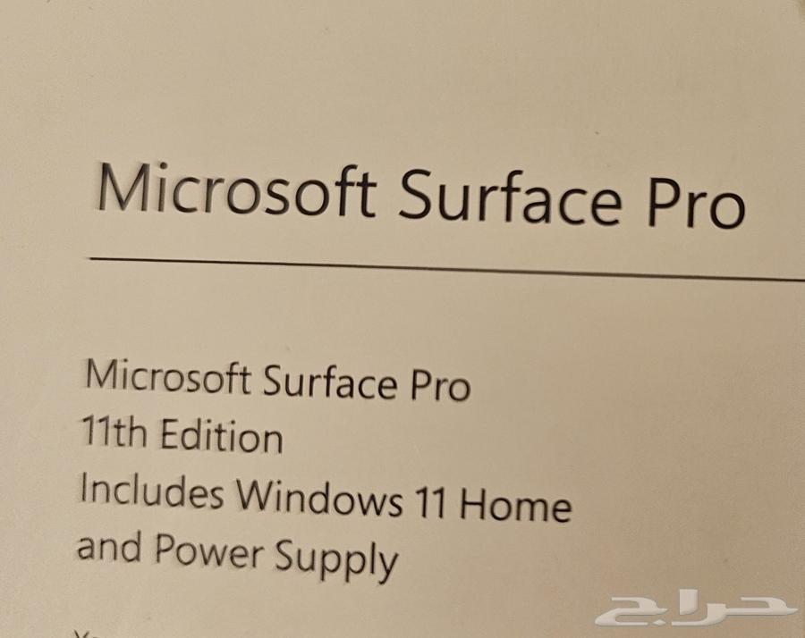 تابلت محمول Microsoft Surface Pro 11 جديد بالكرتون لم يستخدم64592672967297112