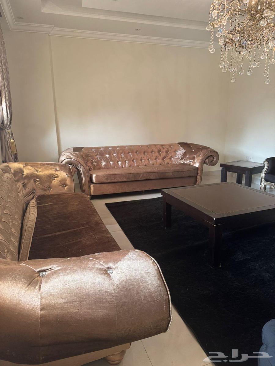 طقم كنب هوم سنتر مع اثنين كرسي ملكي بسعر مغري64591080971523112