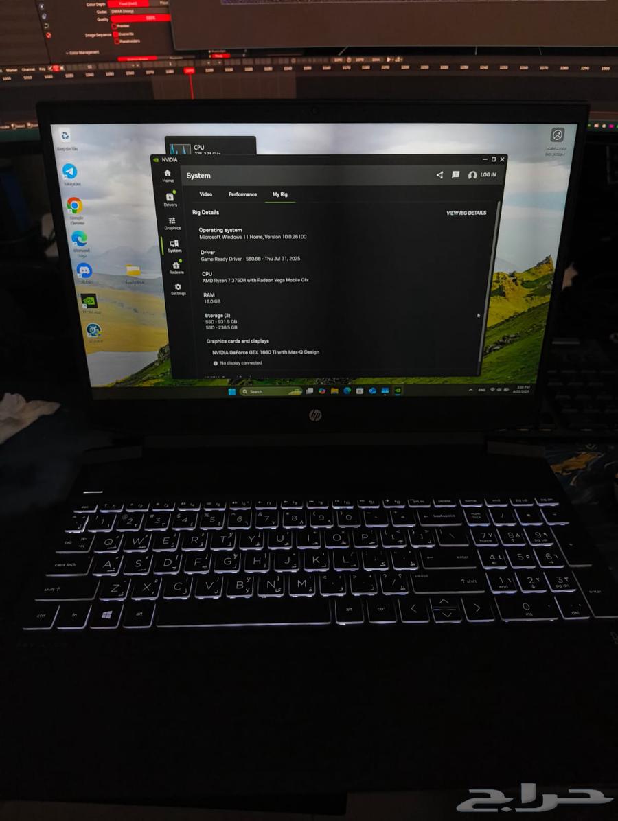 لابتوب قيمنج البيع مستعجل64591322761217110