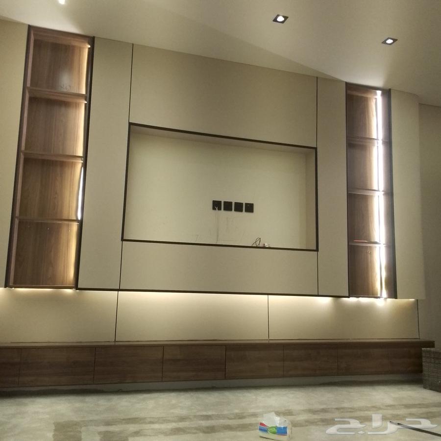 تصاميم ديكورات داخليه خلفيات شاشه بلازما ومداخل مرايات64450824850177112