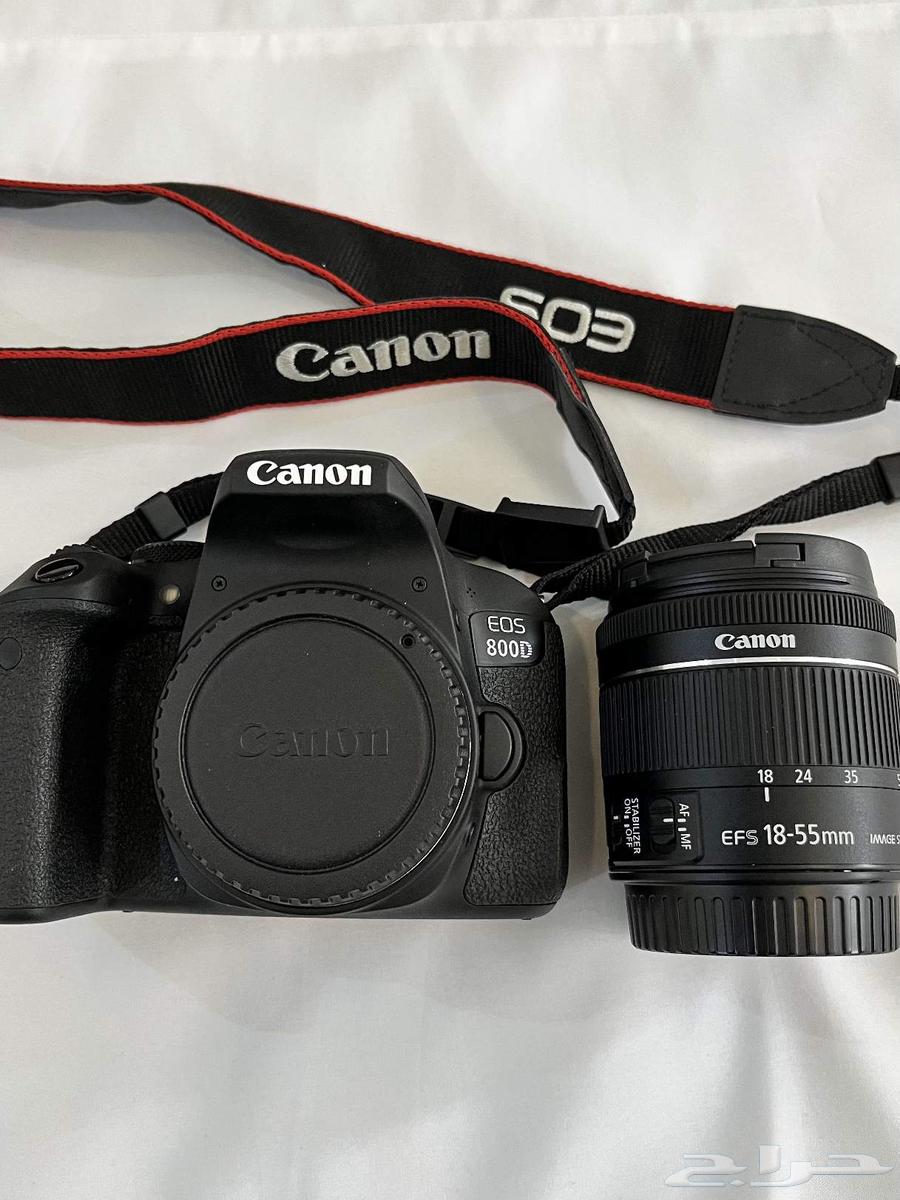 كاميرا كانون 800d اخت الجديدة64591334804355111