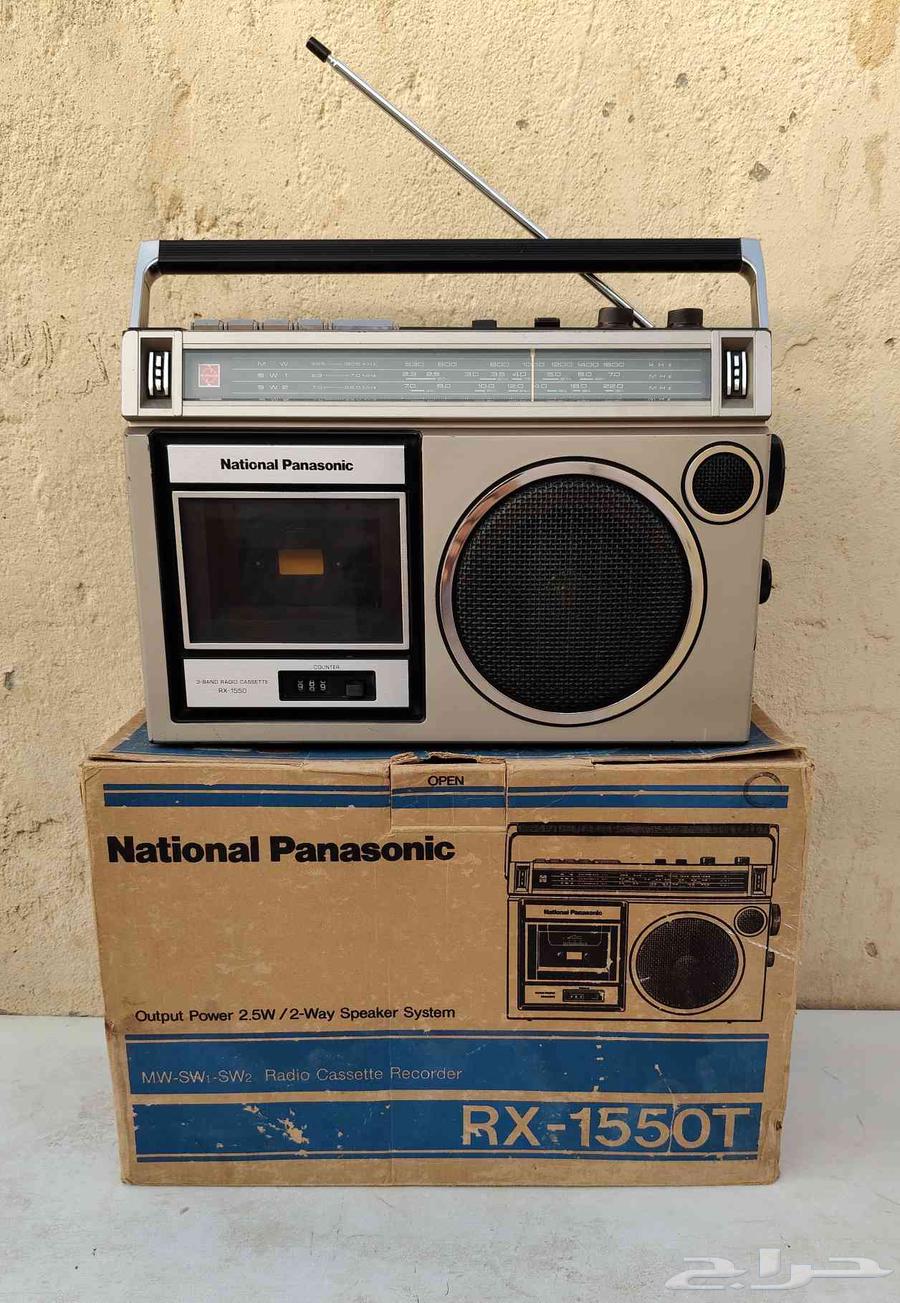 مسجل كاسيت وراديو ناشيونال باناسونيك ياباني قديم ونادر64589715277186110