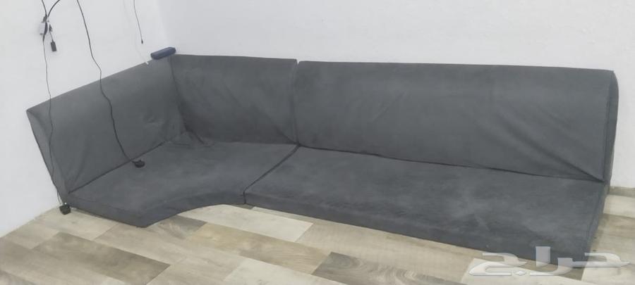 كنب مستعمل نظيف 2زاويه و4كنب طويل و4دكايات السعر30064591779805570111