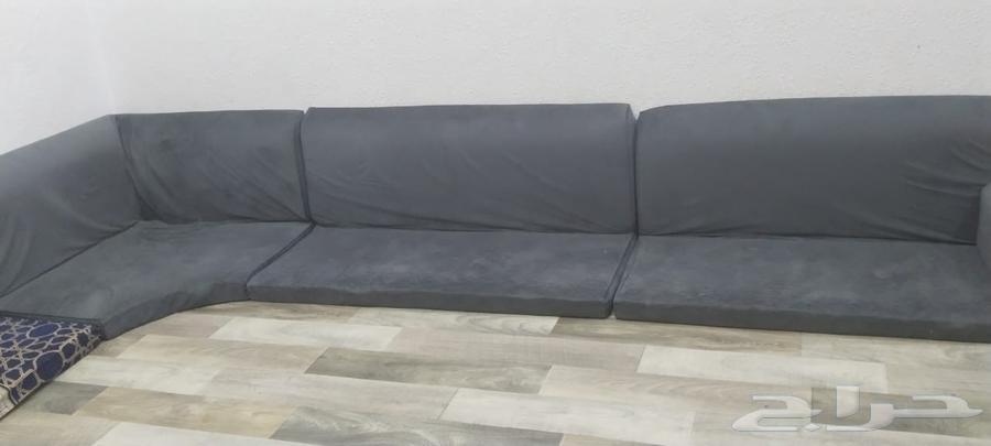 كنب مستعمل نظيف 2زاويه و4كنب طويل و4دكايات السعر30064591779805570112