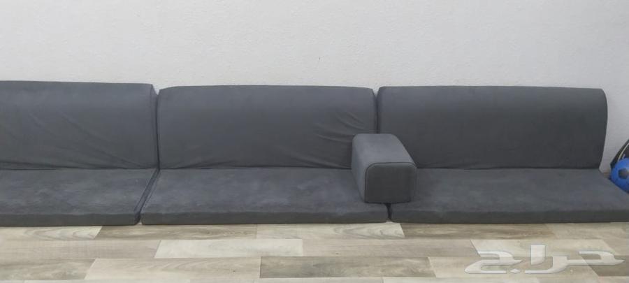 كنب مستعمل نظيف 2زاويه و4كنب طويل و4دكايات السعر30064591779805570110