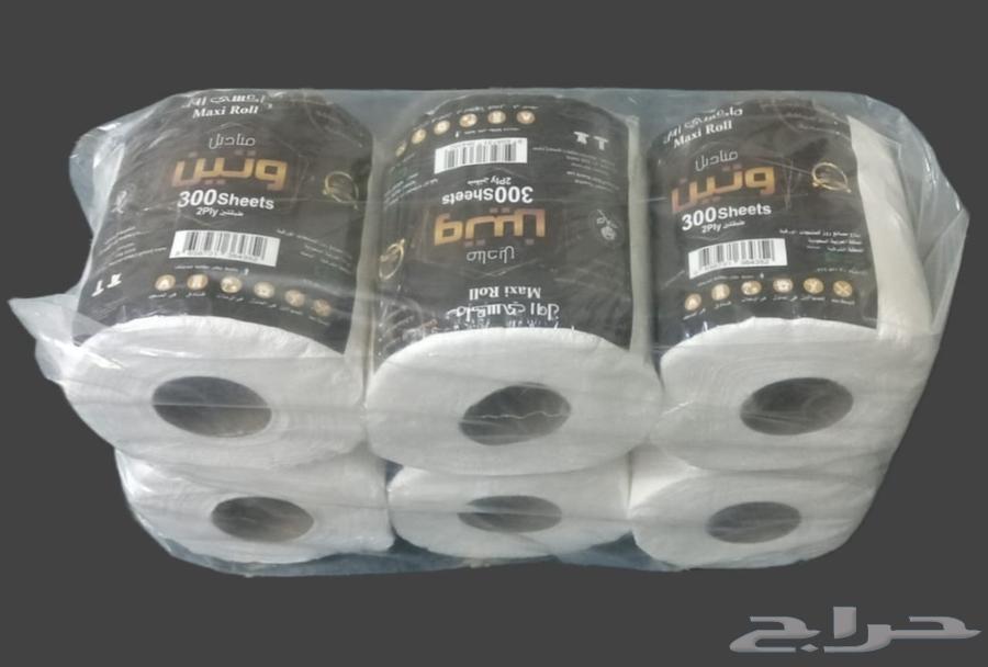 للبيع مناديل دريم وايت 150 ورقه شد 5 كل شده فيها 10 علب64593350087169114