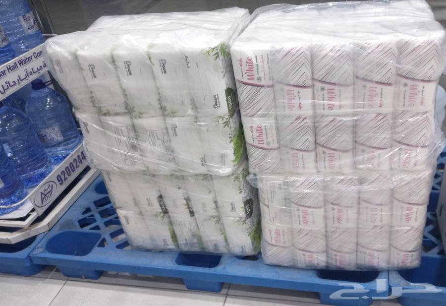 للبيع مناديل دريم وايت 150 ورقه شد 5 كل شده فيها 10 علب64593350087169110