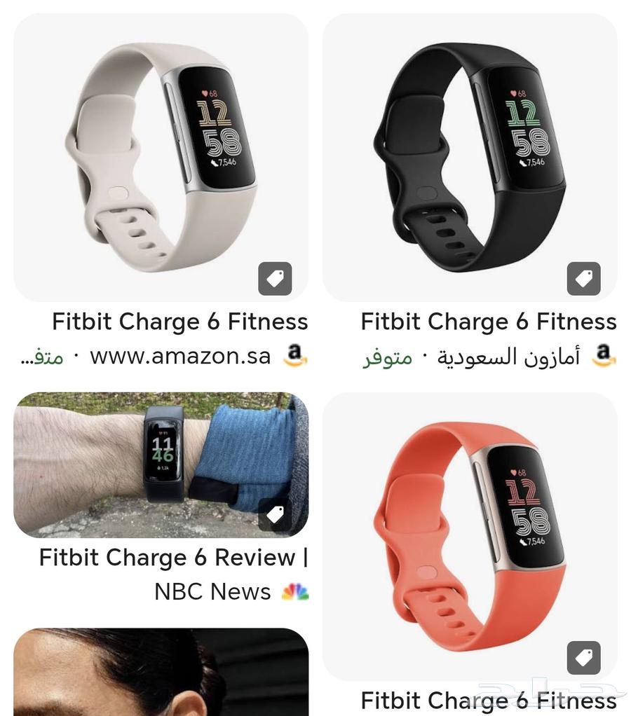 ساعة فيت بيت fitbit charge 6 فيتبيت64591020277378110