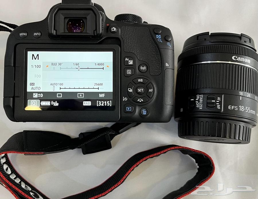 كاميرا كانون 800d اخت الجديدة64591334804355110
