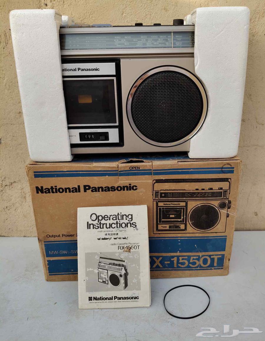 مسجل كاسيت وراديو ناشيونال باناسونيك ياباني قديم ونادر64589715277186114