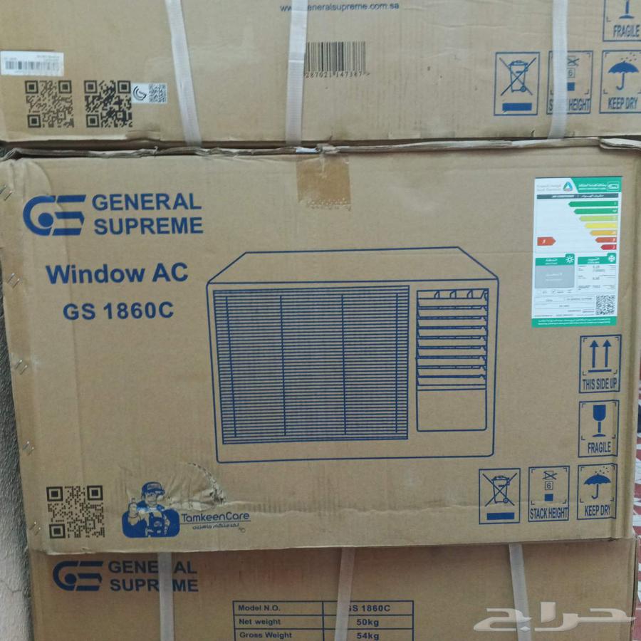 مكيف شباك جديد ما استخدم السوم واصل 90064593619996162111