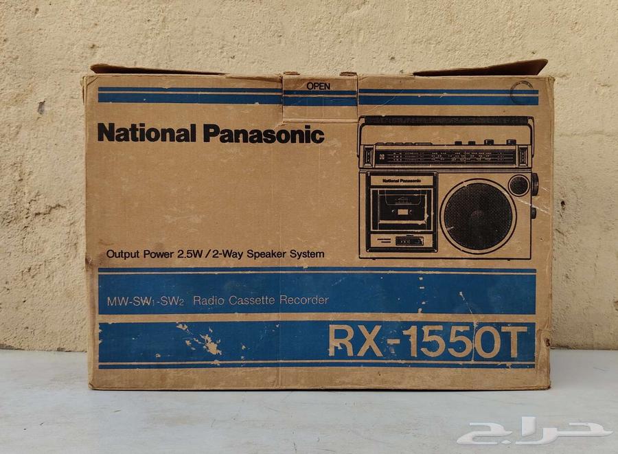 مسجل كاسيت وراديو ناشيونال باناسونيك ياباني قديم ونادر64589715277186111