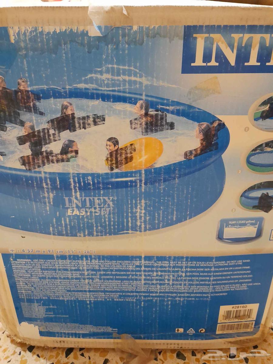 مسبح وقارب للبيع جديد بالكرتون64590971550083110