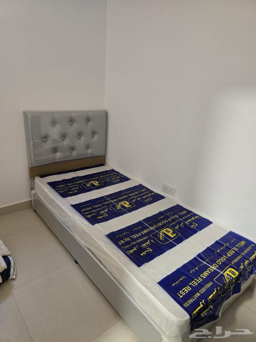 Single wooden bed with box in all colors, new and available64593962180995110