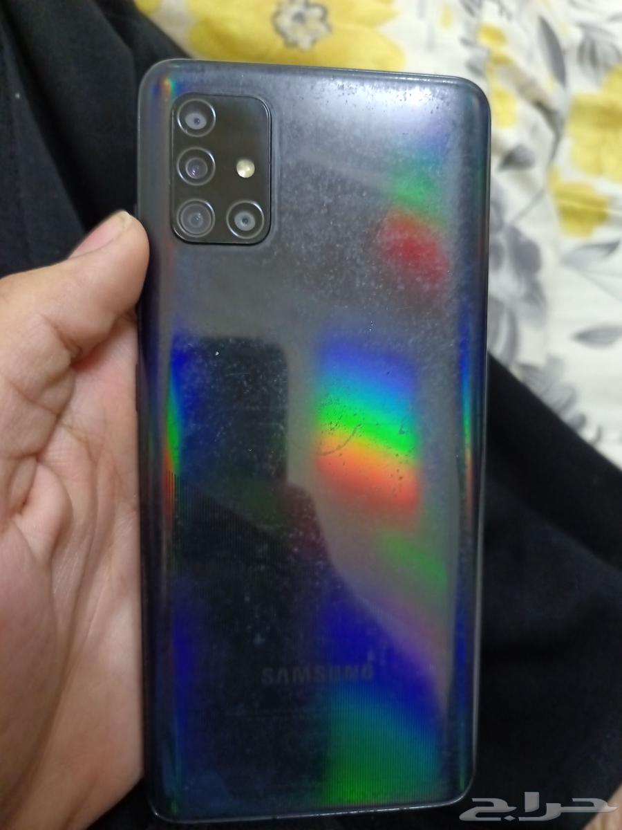 سامسونج A51 مستعمل، 128 جيجا رام 6 جيجا بسعر 400 ريال.64592648917123111