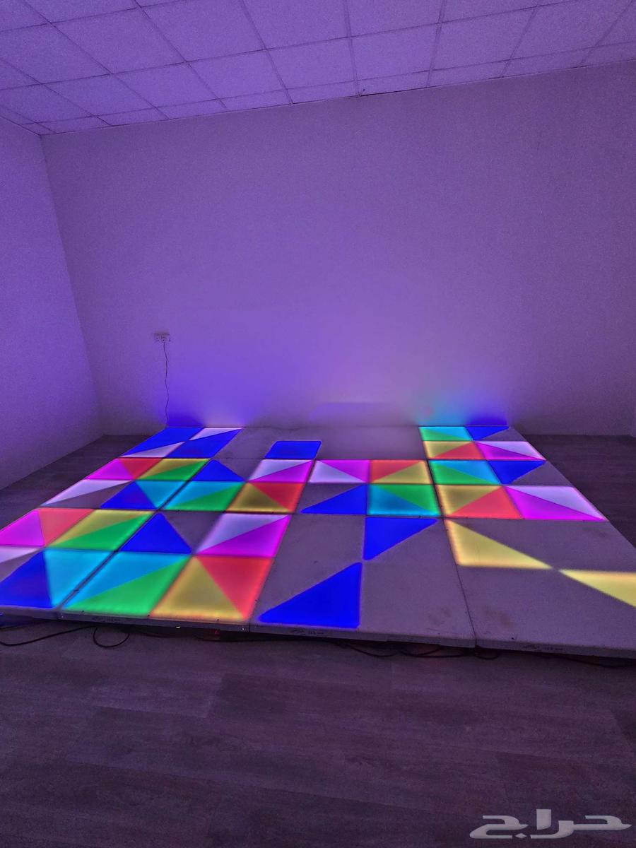 مسرح - استيج مضيء شغال كامل شرط64591490271362110