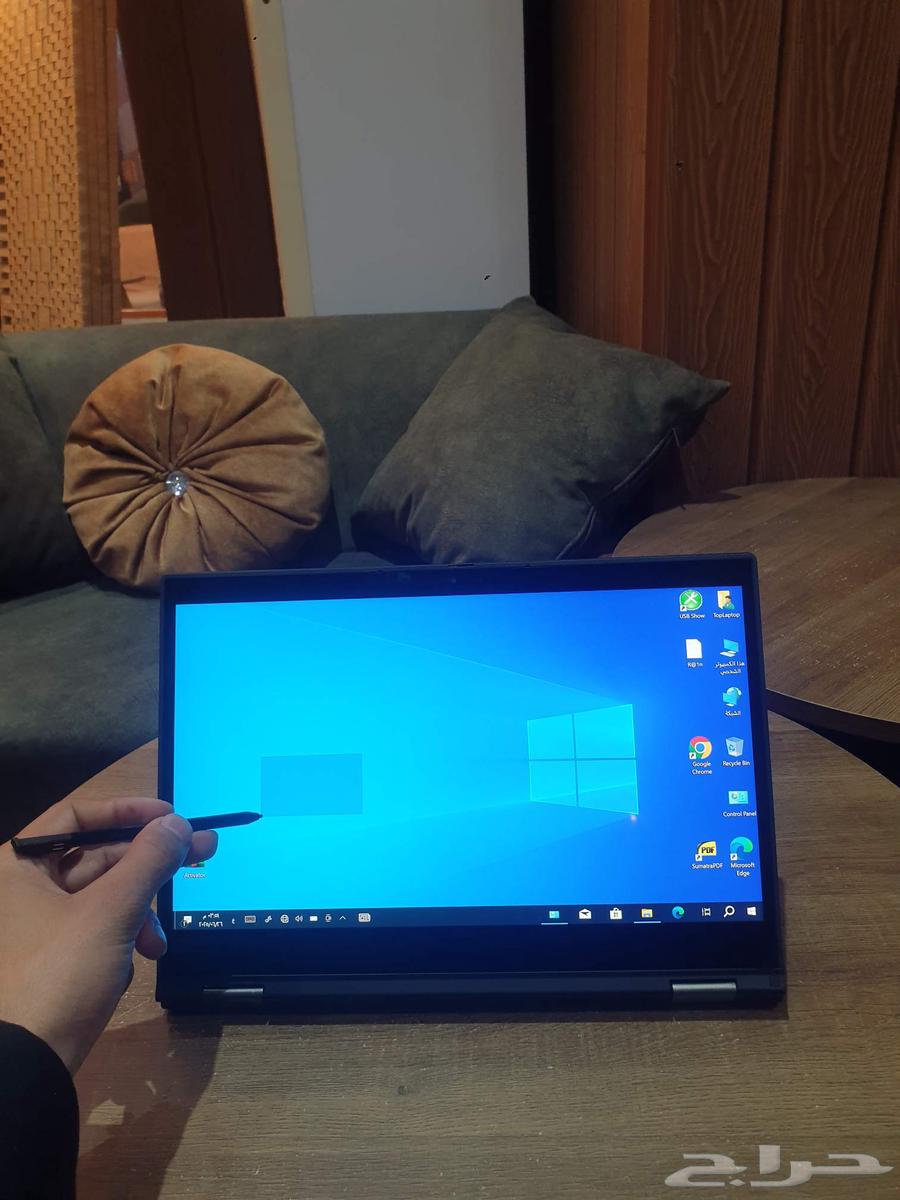 لابتوب لينوفو لمس قابل للطيء 360 درجة رام 16 التخزين 512ssd64590825571074110