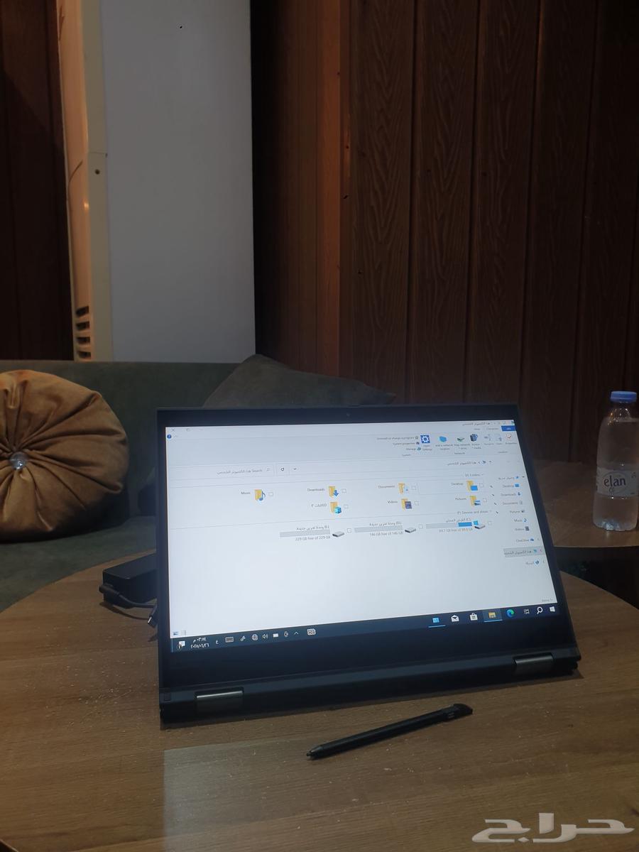 لابتوب لينوفو لمس قابل للطيء 360 درجة رام 16 التخزين 512ssd64590825571074111