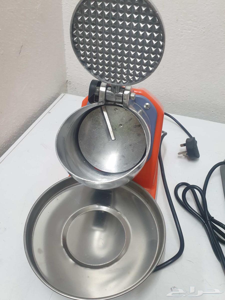 للبيع ماكينة جراشة ثلج بعدها جديدة لم تستعمل64588943076865113
