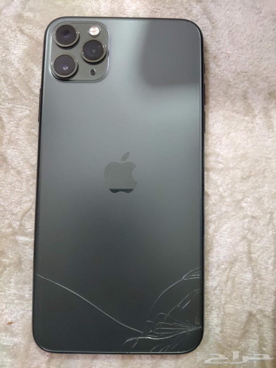 جوال ايفون 11برو ماكس لم يفك استخدام حشمه السوم مفتوح 64 جي64593399108737111