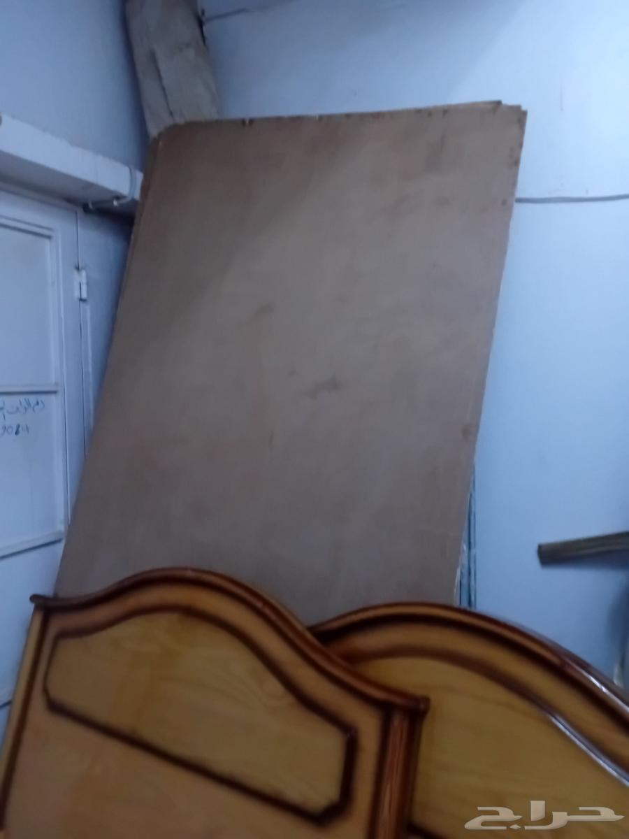 سرير نوم يكفي اثنان خشب سريرين بس مافي مرتبه64588532342403111