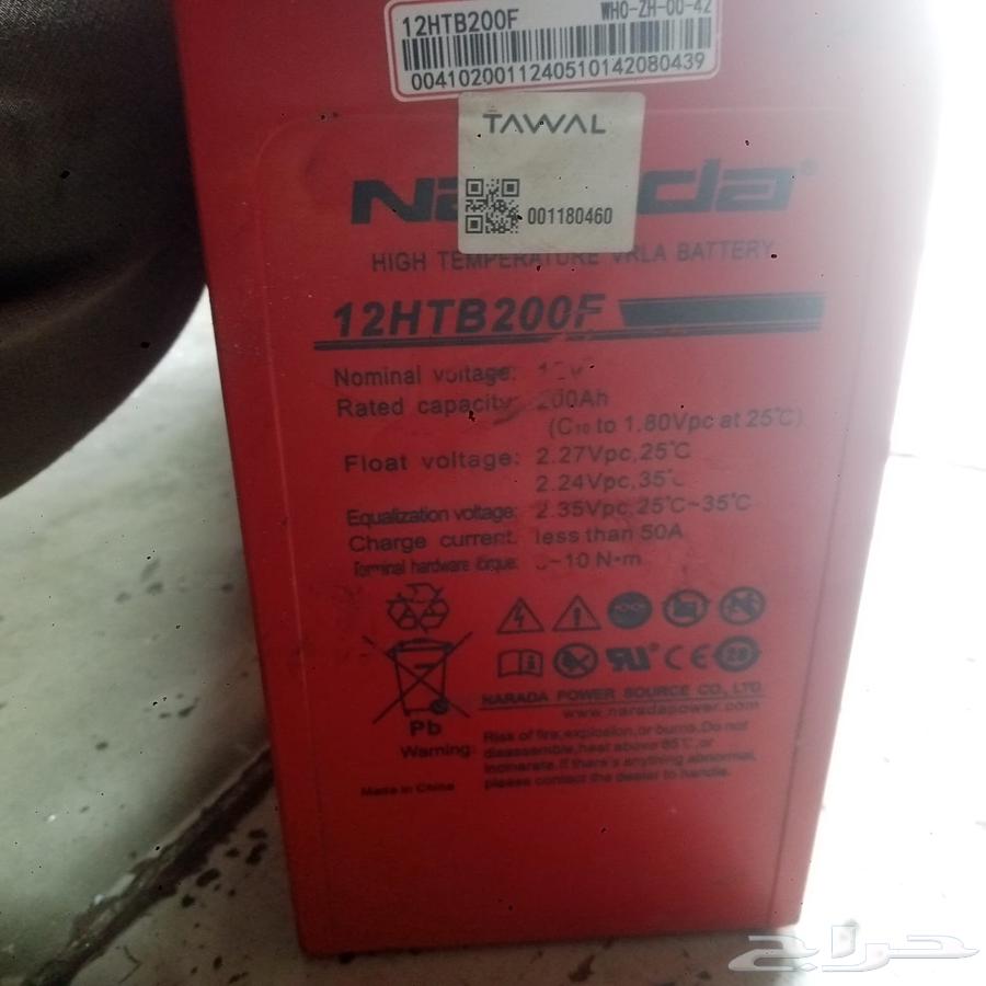 بطاريات طاقة شمسية 200 امبير 12 فولت أصلية جديدة بالكرتون64575434028546112