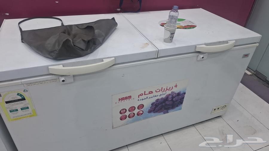 ثلاجة للبيع بحالة عمل جيدة جدًا.64595771520386110