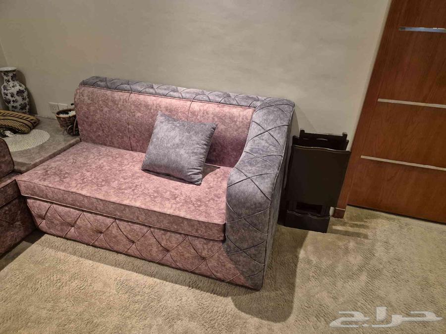 كنب كبير للبيع مع طاولات جديد نظيف64590716668419112