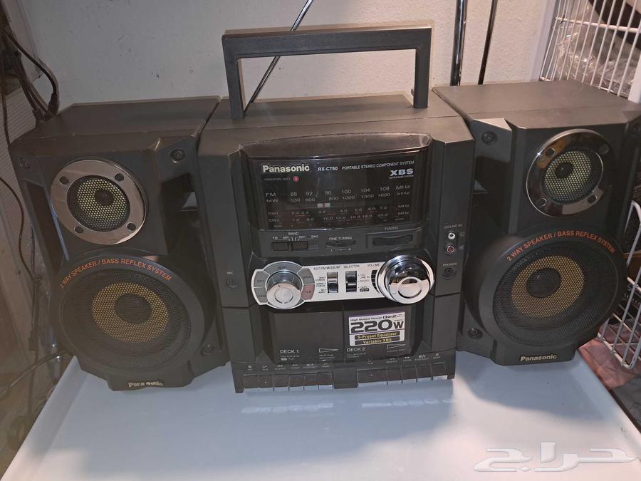 Panasonic Cassette Recorder and Radio64595956241410110