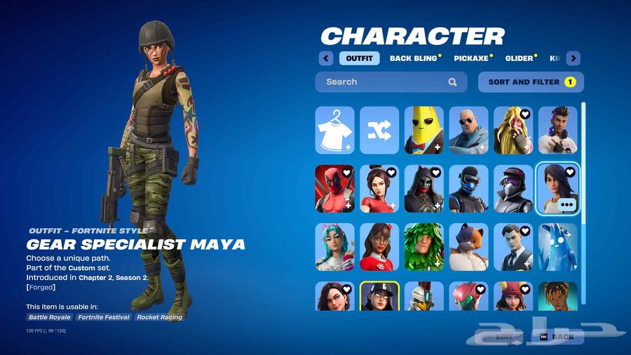 حساب فورت للبيع64596538638978110