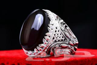 خواتم فضه عقيق يملني جمله64592396269186111