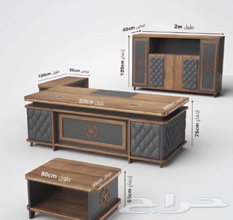 اثاث المكتبي جديد طقم مكتب المدير فخم مكتب موظفين مكتب شركة64590311121025111
