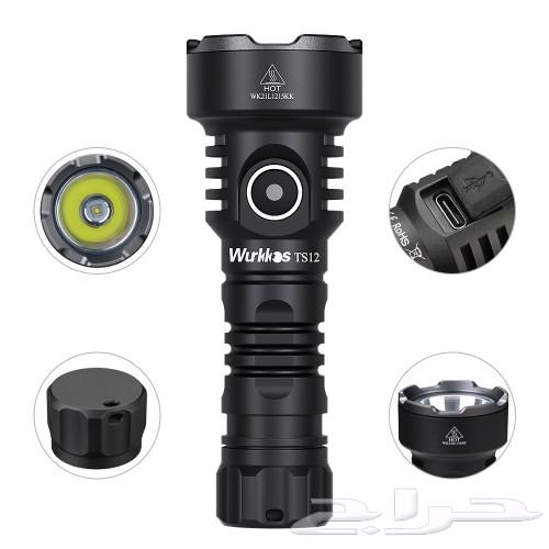 كشاف يدوي صغير Wurkkos TS12 بقوة 1050لومن64596191518851110