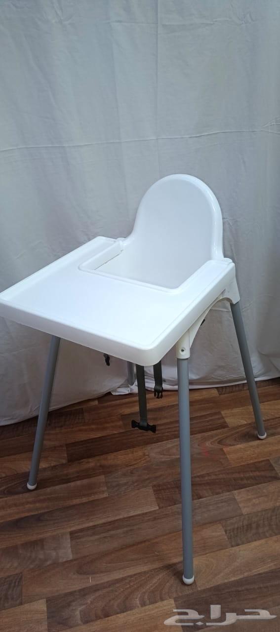 كرسي طعام للاطفال مع وسادة مريحه من ايكيا السعر 8064594085507842111