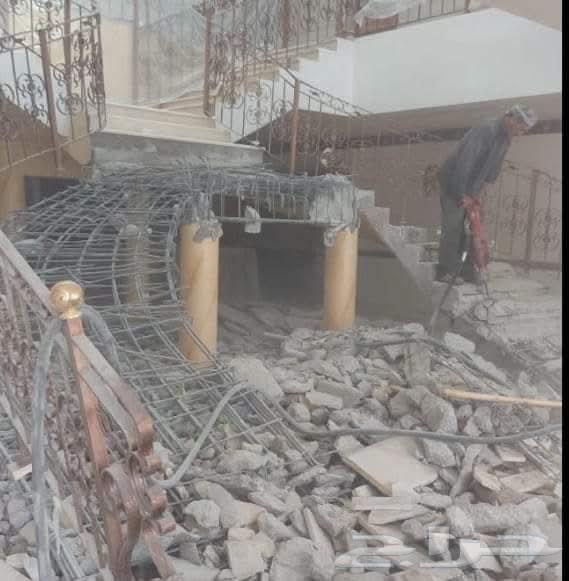 مقاول هدم وتكسير المنازل والجدران وتقشير السيراميك64157318285187113