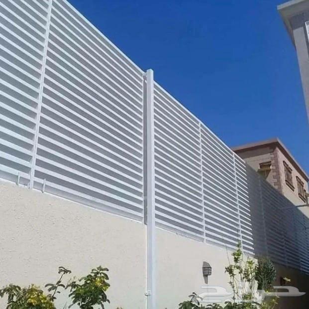 ساتر بلاستيكي خشبي وحديد للبيع بسعر المتر في جده والرياض64592153865345110