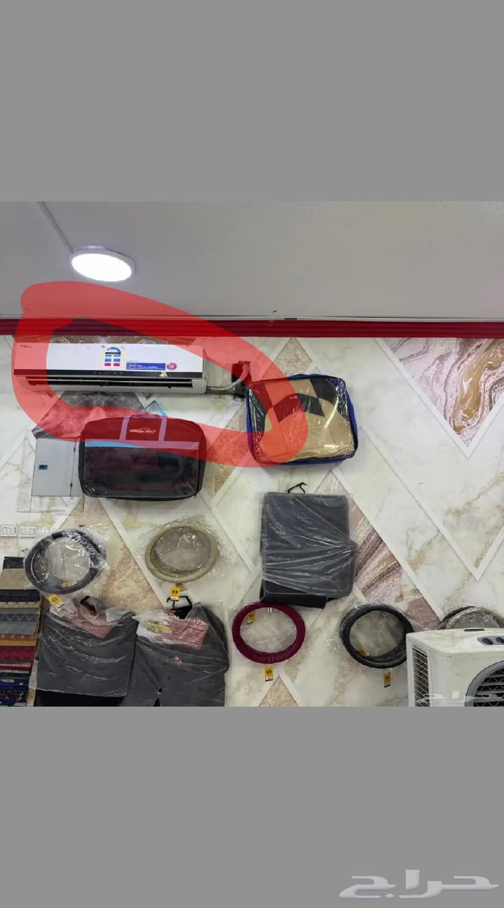 مكيفين اسبلت اللازمه نضيف و2مكيف شباك وثلاجة ببسي وثلاجة عرض64593107015169113