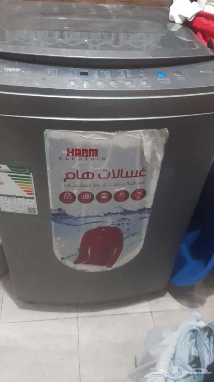 غسالة اتوماتيك 13 كيلو بحالة جيدة هام64594011280003110